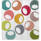 Rideaux De Douche Moderne du milieu du siècle (Devant)