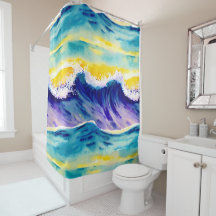 Moderne été soleil aquarelle peinture élégante