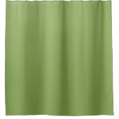 Rideaux De Douche Moderne mignon Solide dégradé vert motif d'onde (Devant)