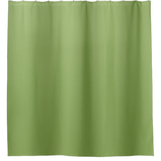 Rideaux De Douche Moderne mignon Solide dégradé vert motif d'onde (Devant)