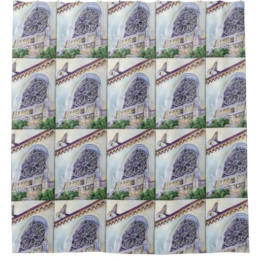 Rideaux De Douche Moment à Budapest (Devant)