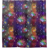 Rideaux De Douche Mon Glamour Funky Disco Motif (Devant)