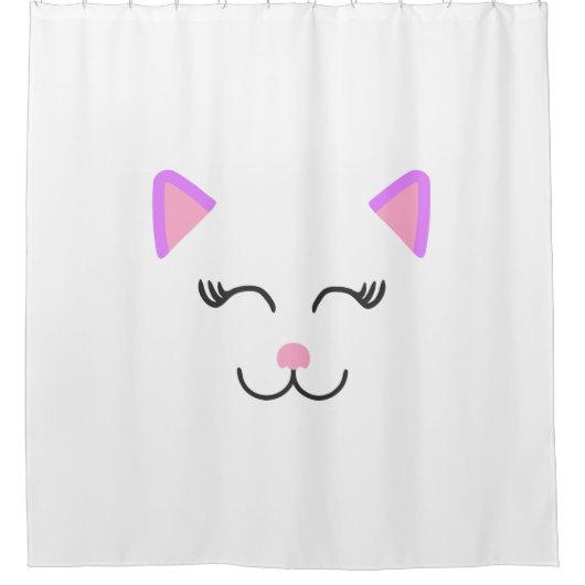 Rideaux De Douche Mon Joli Chat (Devant)
