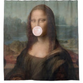 Rideaux De Douche Mona Lisa Blown Pink Buble gomme (Devant)