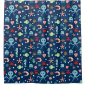 Rideaux De Douche Monde marin (Devant)