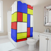Rideaux De Douche Mondriaan #19 (En situation)