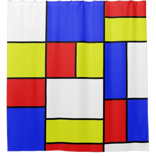 Rideaux De Douche Mondriaan #19 (Devant)