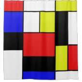 Rideaux De Douche Mondrian #21-1 (Devant)