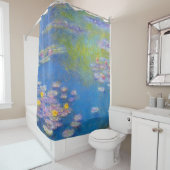 Rideaux De Douche Monet Water Lilies 1908 Art (En situation)