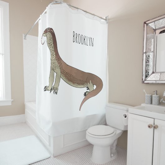Rideaux De Douche Monitor lizard (En situation)