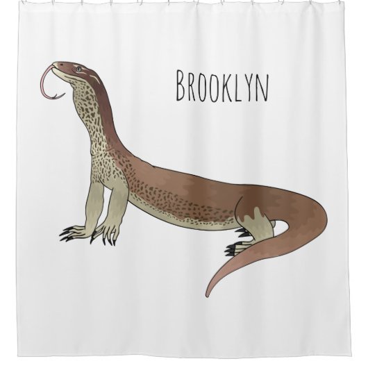Rideaux De Douche Monitor lizard (Devant)