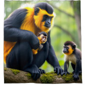 Rideaux De Douche Monkey (Devant)