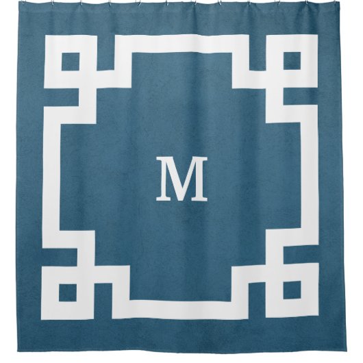 Rideaux De Douche Monogram design (Devant)