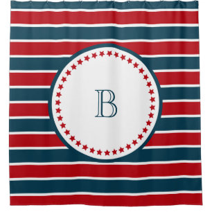 Rideaux De Douche Monogram design