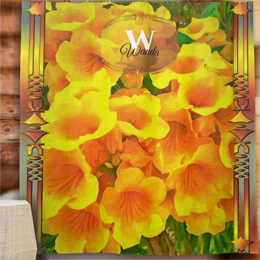 Rideaux De Douche Monogramme Copa de Oro