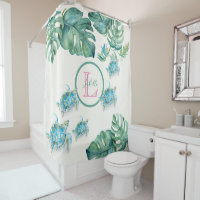 Monogramme tropical Tortue de mer
