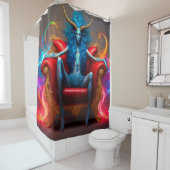 Rideaux De Douche Monstre (En situation)