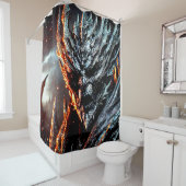 Rideaux De Douche Monstre d'horreur (En situation)