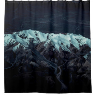 RIDEAUX DE DOUCHE MONTAGNE DES NEIGES