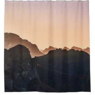 RIDEAUX DE DOUCHE MONTAGNE ROCHEUSE