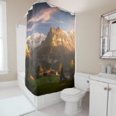 Rideaux De Douche Montagnes (En situation)