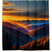 Rideaux De Douche Montagnes des Appalaches 001 (Devant)