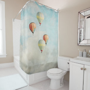 Rideaux De Douche montgolfières