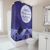 Rideaux De Douche Montre Lune (En situation)