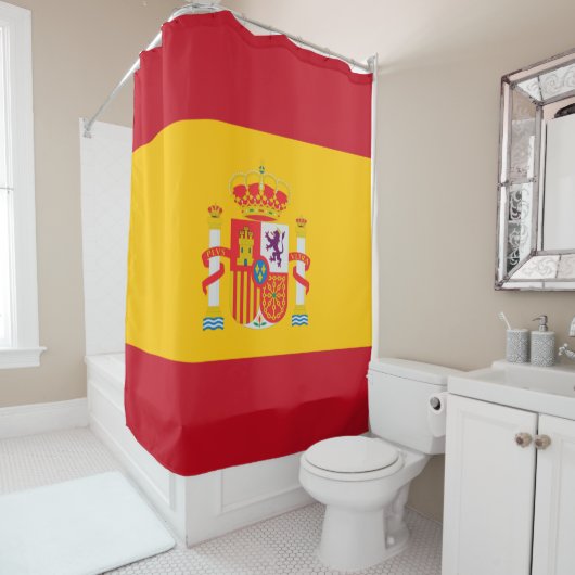 Rideaux De Douche Montrez vos couleurs - Espagne (En situation)