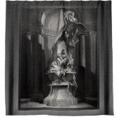 Rideaux De Douche Monument à Mignard par François Boucher (Devant)