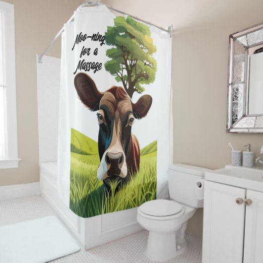 Rideaux De Douche Moo-ning pour un massage (En situation)