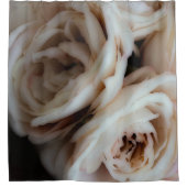 Rideaux De Douche Moody Soft Rose Roses Élégant Minimal Shabby-Chic (Devant)