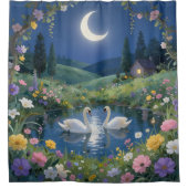 Rideaux De Douche Moonlit Serenade -  (Devant)