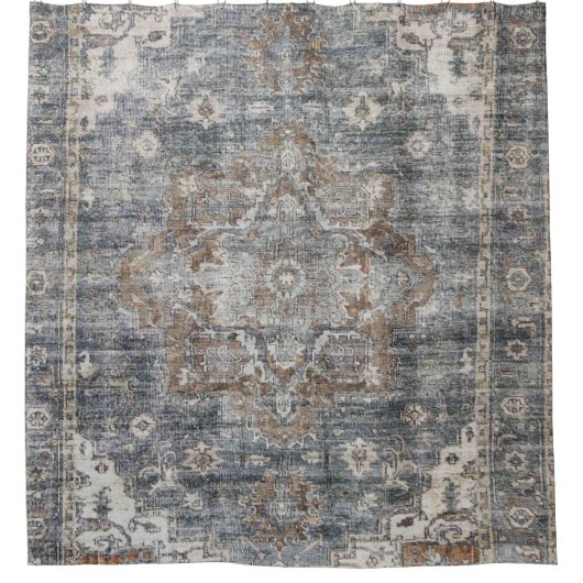 Rideaux De Douche Moquette orientale turque persane (Devant)