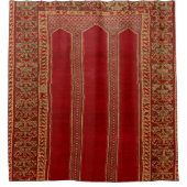 Rideaux De Douche Moquette orientale turque perse rouge (Devant)