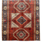 Rideaux De Douche Moquette orientale turque perse rouge (Devant)