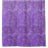 Rideaux De Douche Moquette persane en violet (Devant)