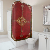 Rideaux De Douche Moquette perse - design audacieux (En situation)