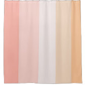 Rideaux De Douche Morning Dew rayures rose et jaune (Devant)