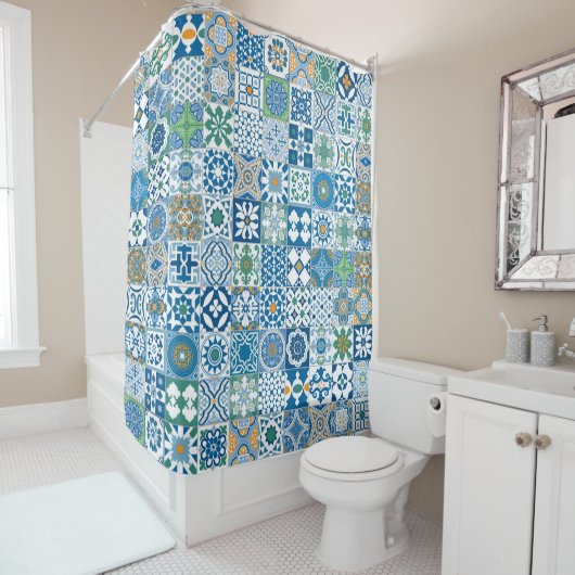 Rideaux De Douche Moroccan (En situation)