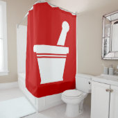 Rideaux De Douche Mortier et pilon (En situation)