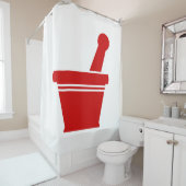 Rideaux De Douche Mortier et pilon (En situation)