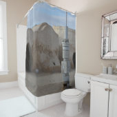 Rideaux De Douche Mos Espa sur la planète Tatooine. (En situation)