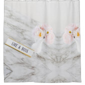 Rideaux De Douche mot inspirant (Devant)