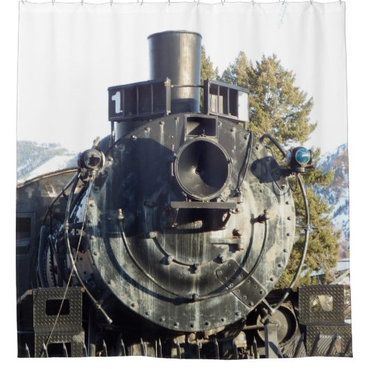 Rideaux De Douche Moteur de train (Devant)