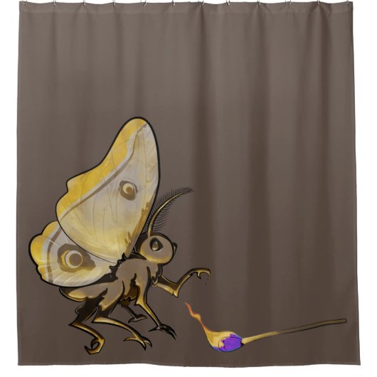 Rideaux De Douche Moth (Devant)