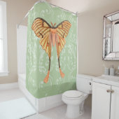 Rideaux De Douche Moth soie africaine (En situation)