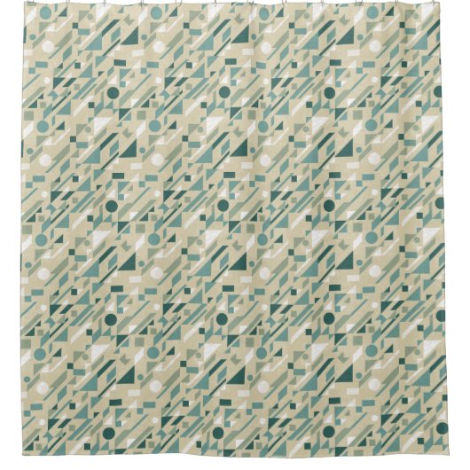 Rideaux De Douche Motif abstrait (Devant)