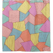 Rideaux De Douche motif Abstrait (Devant)