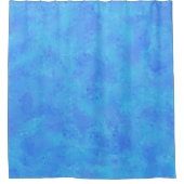 Rideaux De Douche Motif Abstrait Bleu (Devant)